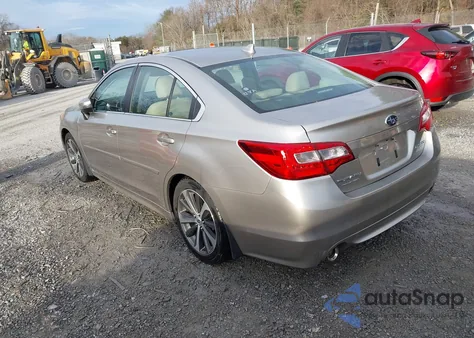 2016 Subaru Legacy 2.5I Limited z USA, uszkodzony, nr VIN 4S3BNAN64G3058862